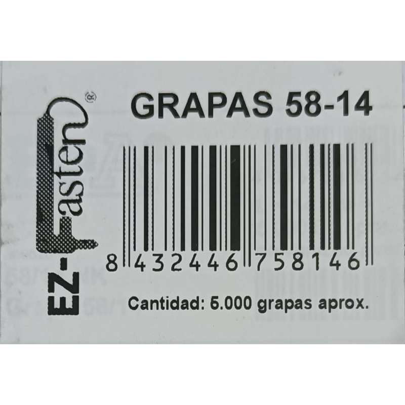 Grapas Esco 58/14 (5000 Unidades)