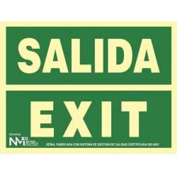 Señal RD14104 "Salida Exit"...