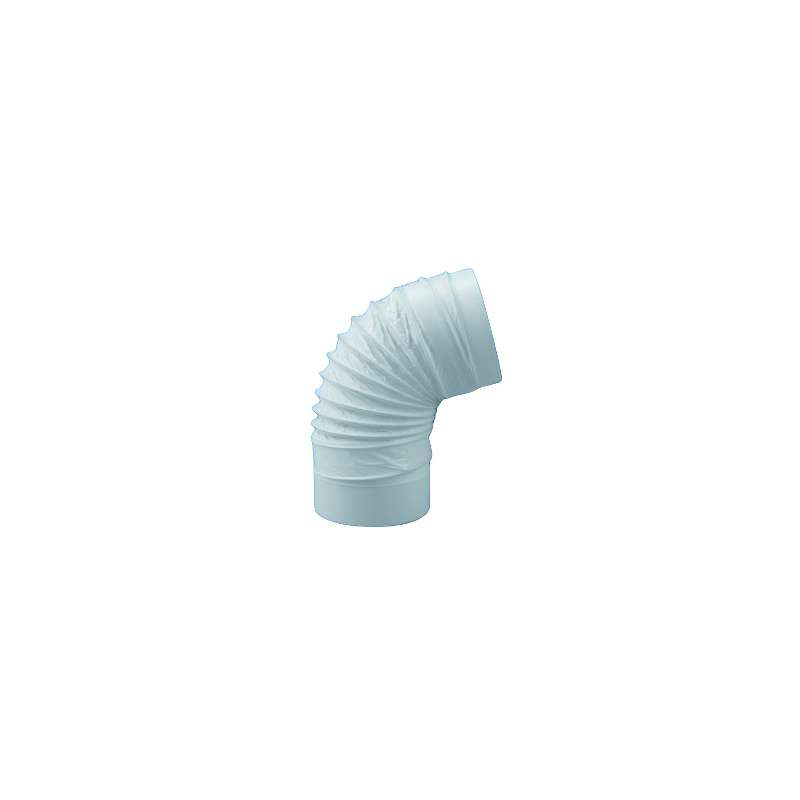 Codo PVC Redondo 10cm Flexible