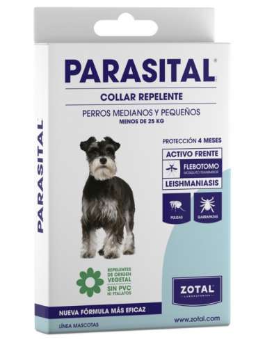 Collar PARASITAL Perros Hasta 25kg ZOTAL