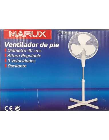 Ventilador Pie 40cm 5003 MARUX