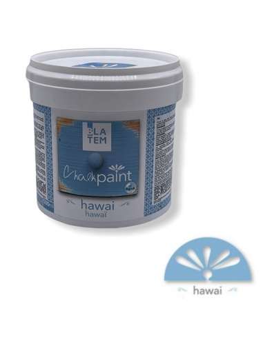 Pintura Efecto Tiza Chalk Paint Hawai 500ml BLATEM