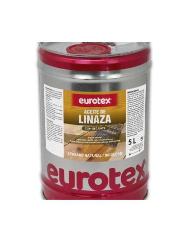 Aceite de Linaza C/Secante 5 Litros EUROTEX