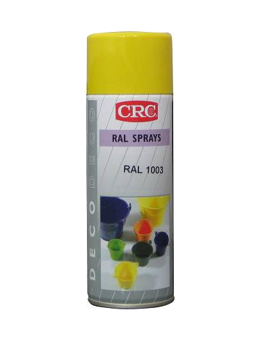 Pintura Spray RAL 1003 400ml Amarillo CRC