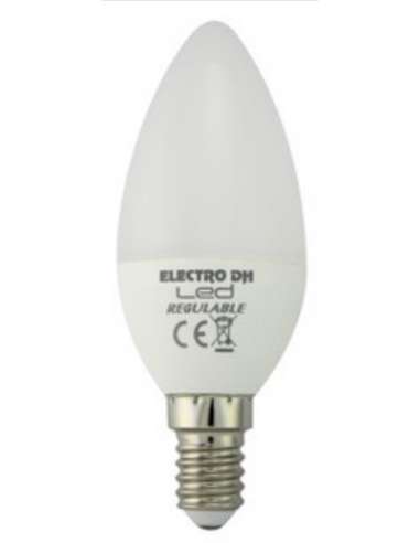 Bombilla Regulable LED Vela 5W E14 6500K 81202/DIA ELECTRO DH