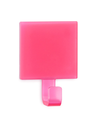 Colgador Adhesivo Rosa Transparente 2305 INOFIX