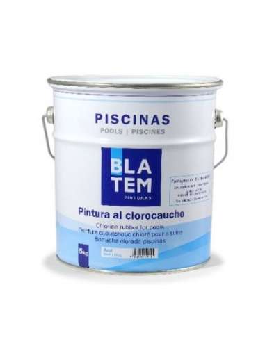 Pintura Azul Clorocaucho Piscinas 5 Kgs. BLATEM