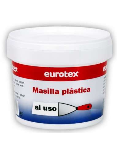 Masilla Plástica Blanca 400Gr EUROTEX