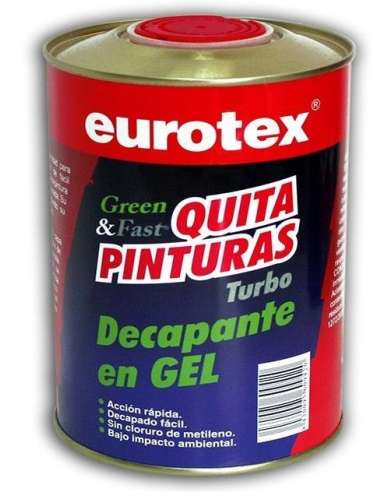 Decapante Quitapinturas Gel Turbo 750ml EUROTEX