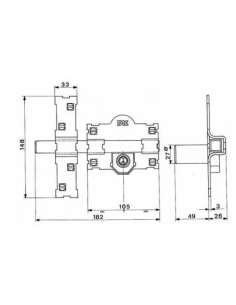 Cerrojo 101/L 105 FAC 2