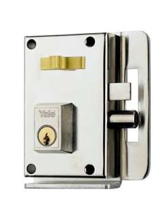 Cerradura Seguridad 10 C Niquel Derecha YALE