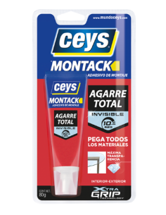 Adhesivo Montack Transparente 80 Grs CEYS