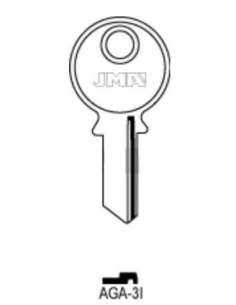 AGA 3I Llave Acero JMA