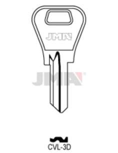 CVL 3D Llave Acero JMA