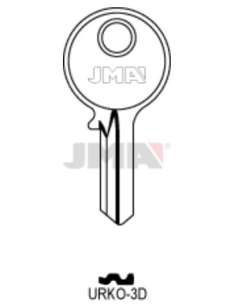 URKO 3D Llave Acero JMA