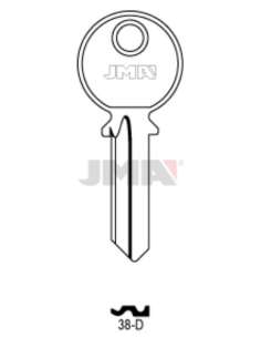 38-D Llave Acero JMA