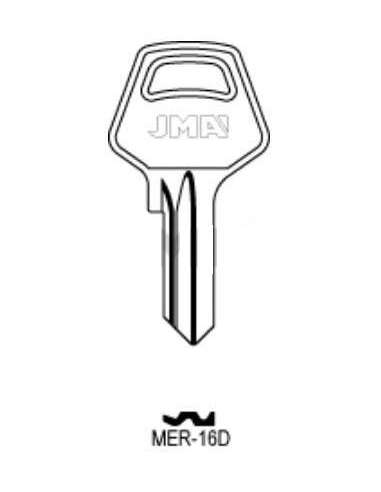 MER 16D Llave Acero JMA