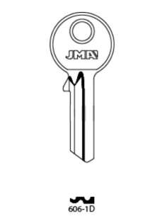606 1D Llave Acero JMA