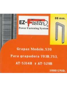 Grapas 530 8mm (1000 Unidades) COFER