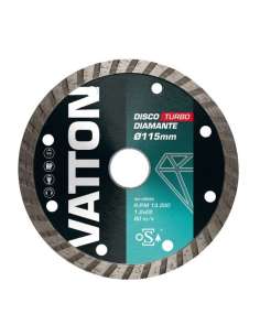 Disco Diamante Turbo 115mm VATTON