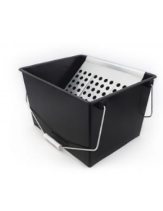 Cubeta 2 Asas Pintar 15 L C/Rejilla 6909 BARBOSA 2