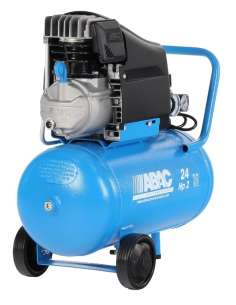 Compresor POLE POSITION Azul L20 24L 2HP ABAC 2