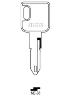 NE 36P Llave Acero Cabeza Plástico JMA