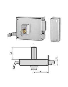 Cerradura Sobreponer 1125AR 80 Izquierda CVL
