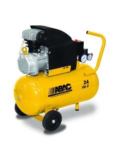 Compresor POLE POSITION B20 Amarillo 24 L 2 HP ABAC