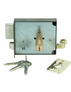 Cerradura Sobreponer 125 100 Perfil Europeo Izquierda ILARGI 2