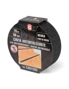 Cinta Antideslizante Adhesiva Negra 50mmx15m CAN1550 TARGET