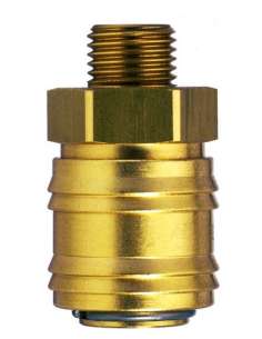 Enchufe Latón Macho 3/8" 11010521 SAGOLA