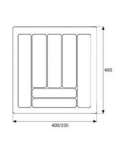 Cubertero Blanco 400/330x480 94240 MICEL 2