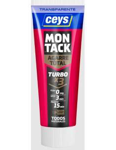 Adhesivo Montack Turbo Transparente 125ml. CEYS