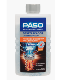 Desatascador Tubería Turbo 350Grs. PASO