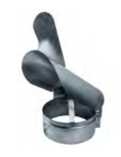 Sombrero 100mm Giratorio Galvanizado GG100 EXOJO