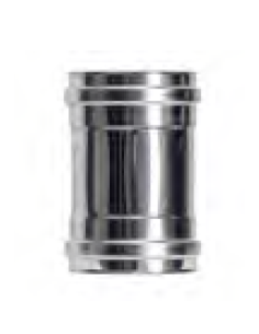 Manguito Unión Tubo Estufa H H 80mm Inox PIMH080 EXOJO