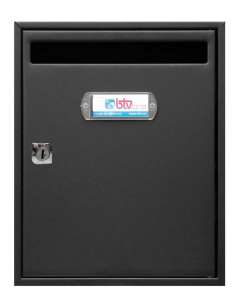 Buzón Vertical TEIDE Negro 05820 (BAJO PEDIDO) BTV