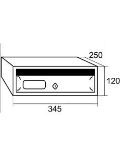 Buzón Horizontal SEVILLA Arena 16009 (BAJO PEDIDO) BTV 2