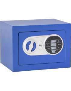 Caja Fuerte Sobreponer Electrónica Minibank Azul 11133 BTV