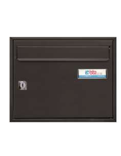 Buzón Horizontal PAISAJE Negro 03820 BTV