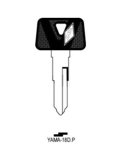 YAMA 18DP Llave Acero Cabeza Plástico JMA
