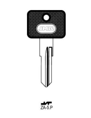 ZA 5P Llave Acero Cabeza Plástico JMA