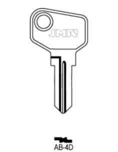 AB 4D Llave Acero JMA