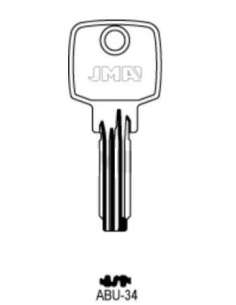 ABU 34 Llave Latón Seguridad Puntos JMA
