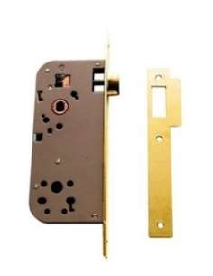 Cerradura Embutir Madera 2035 6R C/Redondo H. Latonado TESA