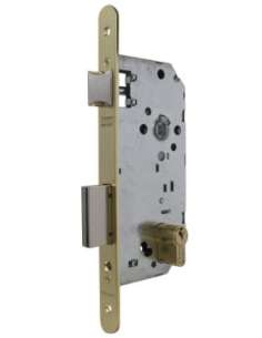 Cerradura Embutir Madera 20306R H. Latonado C/Redondo TESA