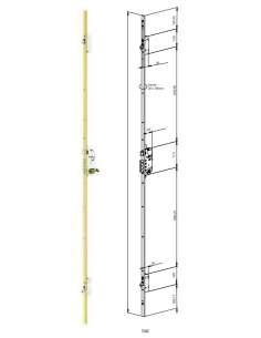 Cerradura Seguridad TAB3667LE 60mm TESA