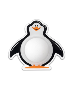 Tope Infantil Adhesivo 2463 Pingüino Blanco INOFIX