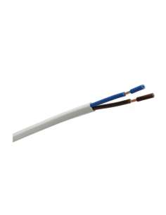 Cable Manguera Plana 2x1 Blanco (mt)